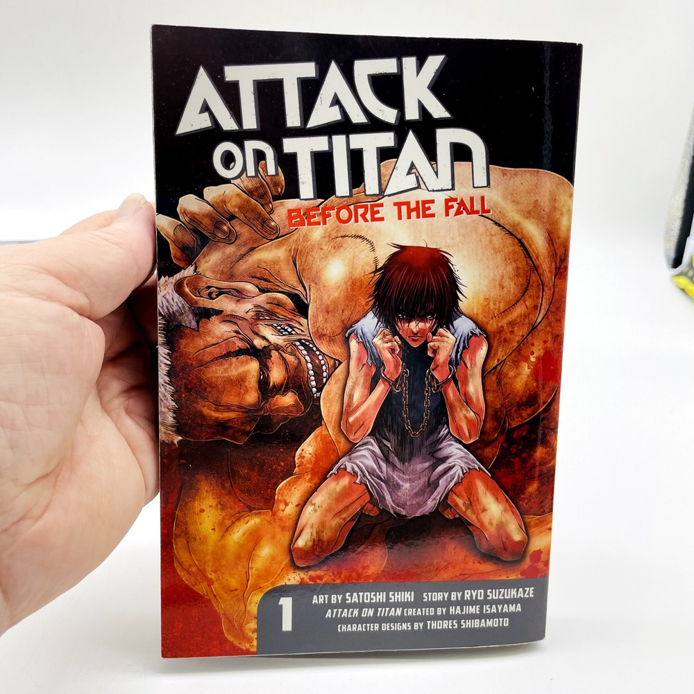 Attack on Titan Manga Volumes 1 and 2 Hajime Isayama Kodansha English Paperback